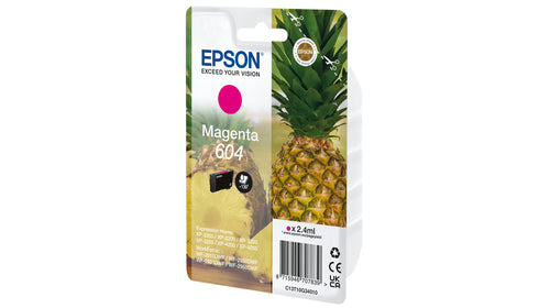 Epson 604 ink cartridge 1 pc(s) Compatible Standard Yield Magenta Epson 604 ink cartridge 1 pc(s) Compatible Standard Yield Magenta